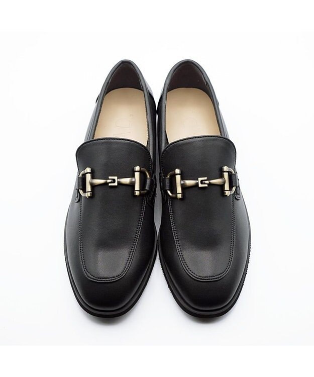 APOM 晴雨兼用　ウォーターレジストビットローファー ブラック