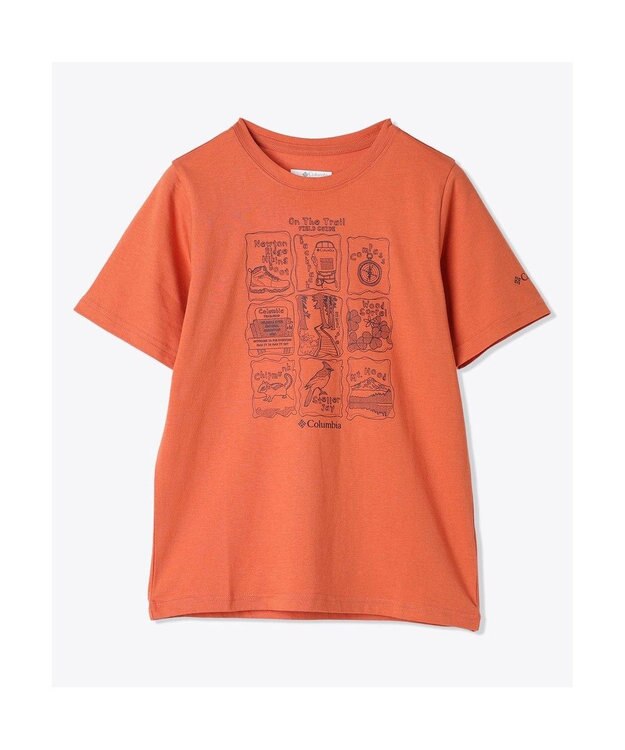 Columbia Columbia/ 【KIDS】バレークリークショートスリーブグラフィックシャツ /コロンビア Tuscan、 Hike Guide
