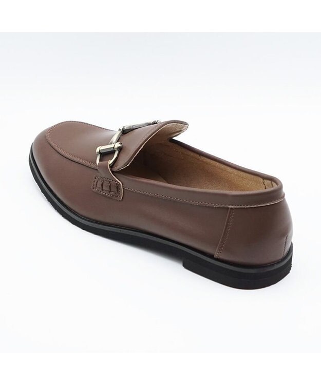 APOM 晴雨兼用　ウォーターレジストビットローファー ブラウン