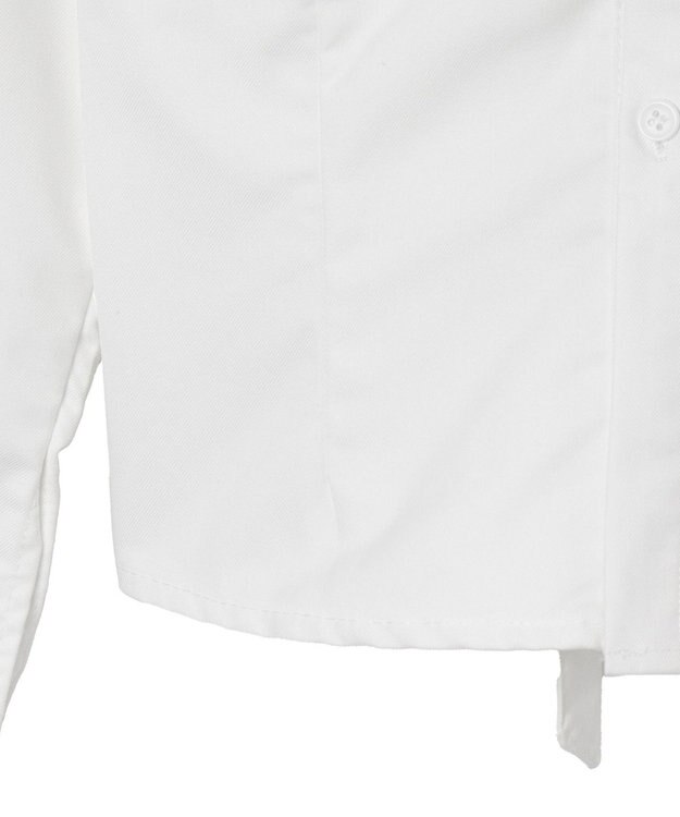 WEGO 【SCHOOLITEM】スクールシャーリングフィットシャツ ホワイト