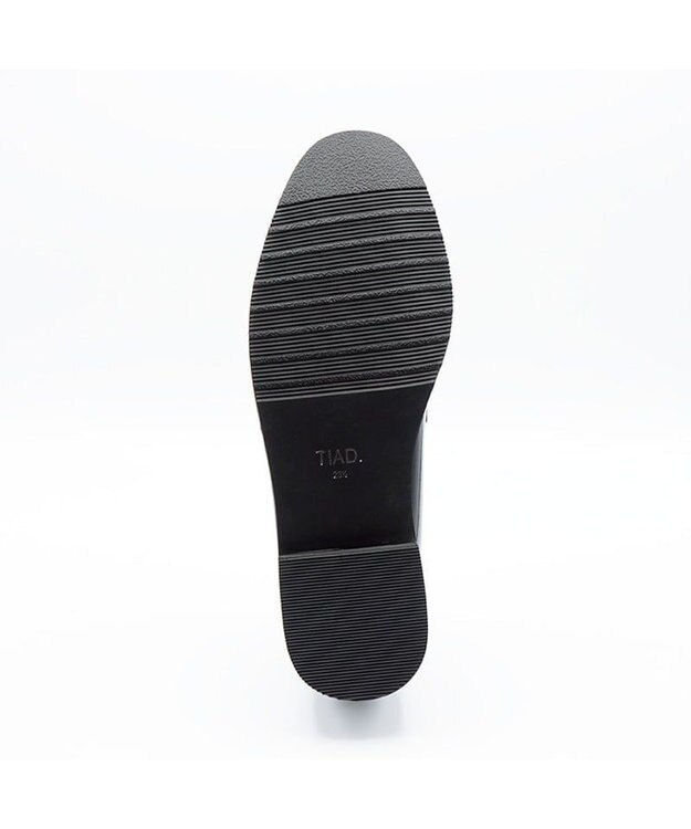 APOM 晴雨兼用　ウォーターレジストビットローファー ブラックエナメル