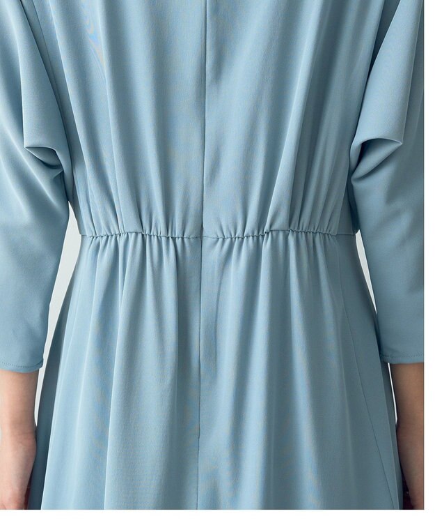 YECCA VECCA タックデザインドレス Ivory