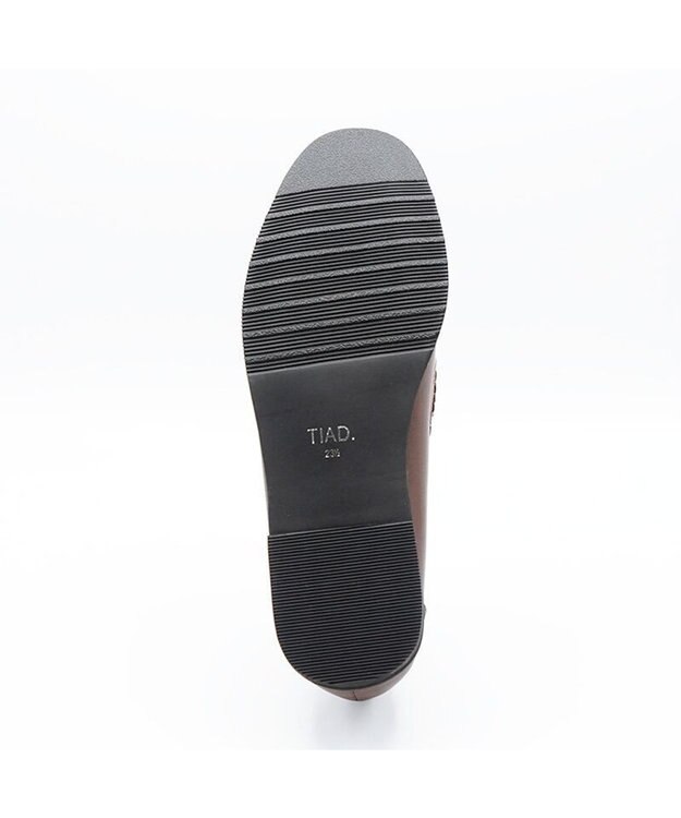 APOM 晴雨兼用　ウォーターレジストビットローファー ブラウン