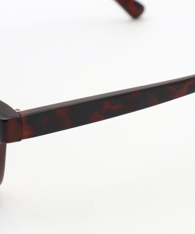 自由区 プレーン リーディンググラス ブラウン(+1.00)