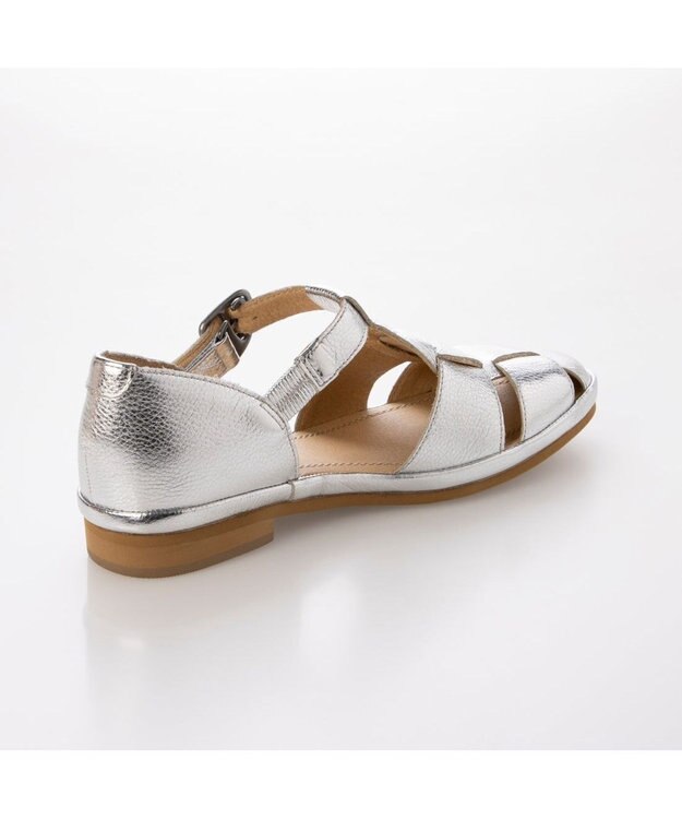 ing <ing>【WEB限定】本革グルカサンダル シルバー