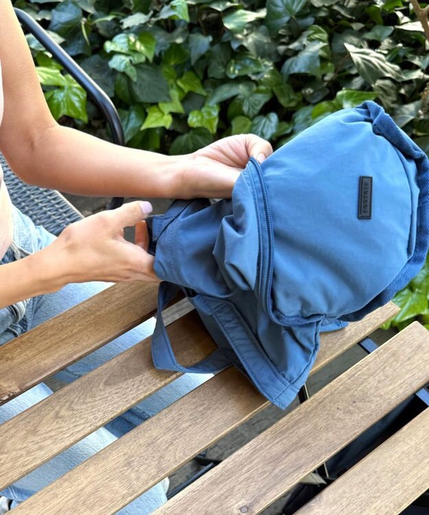 ROOTOTE 1065【パッカブル】LT.セオルー.メッケル.ルミエ-A 02：ネイビー