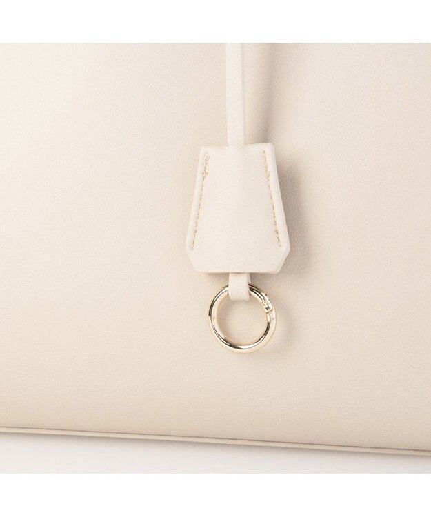 UNBILLION 【テレビ ドラマ着用アイテム】カシュカシュ cachecache / 棒ヒネリベルト2wayA4トートバッグ アイボリー