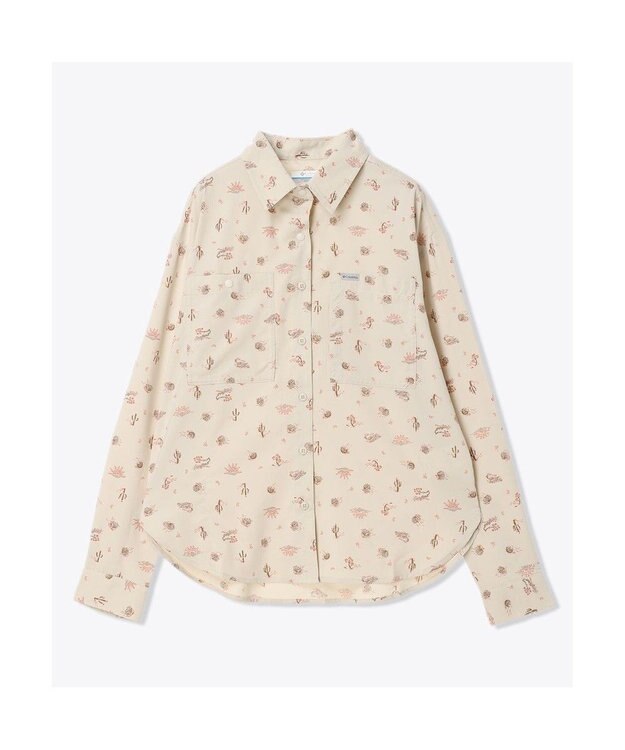 Columbia Columbia/ ウィメンズシルバーリッジユーティリティパターンロングスリーブシャツ /コロンビア Dark Stone Deserted