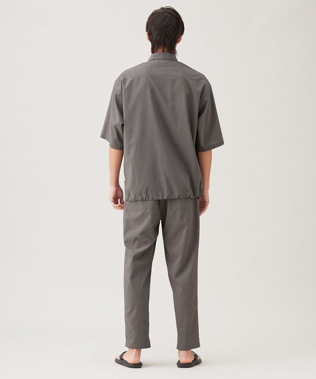 UNFILO MENS TENNEN TOUCH タックパンツ チャコール