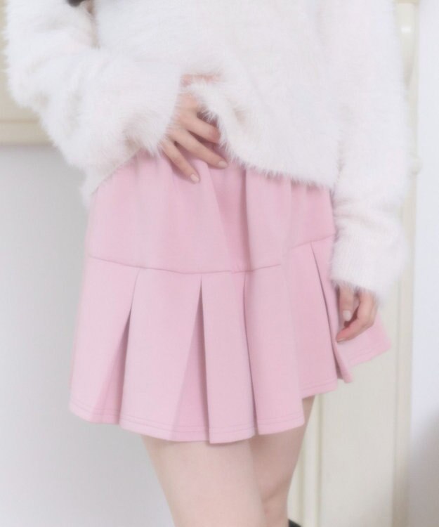 WEGO ダンボールプリーツスカパン ピンク