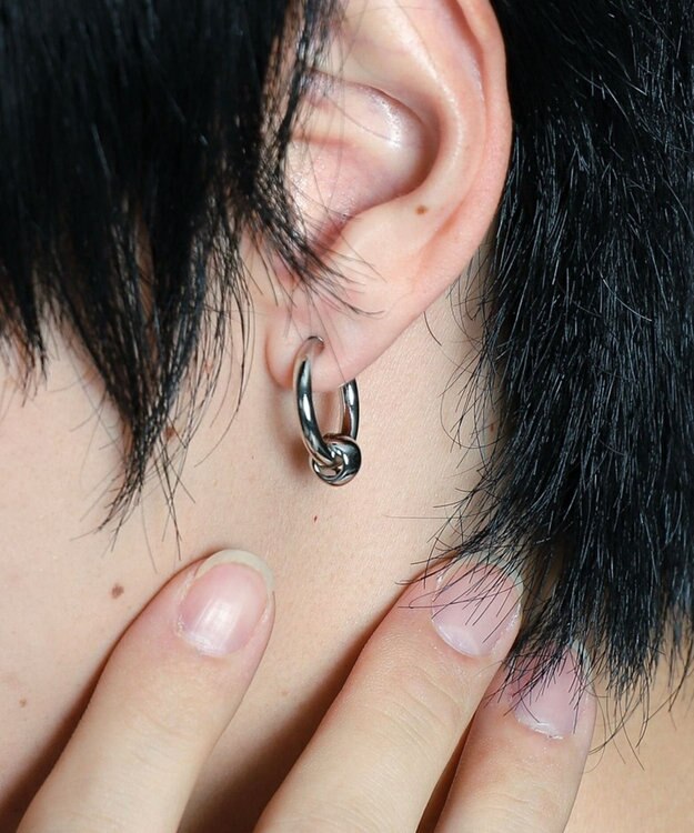 WEGO Mモチーフイヤリング 柄1