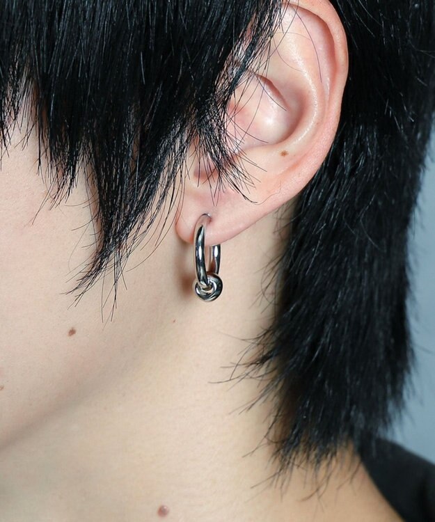 WEGO Mモチーフイヤリング 柄1