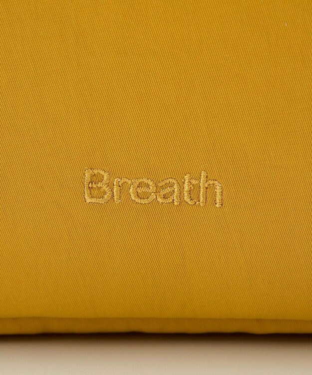 TOPKAPI 【Breath TOPKAPI】Freely フリーリー ナイロン ロゴテープ  スクエア ショルダーバッグ イエロー