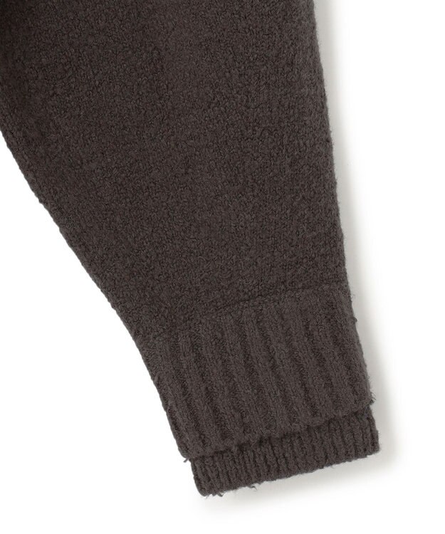 BEIGE， 【洗える】BERTAINA /  配色リンキングクルーネックニット C.Gray×Ecru