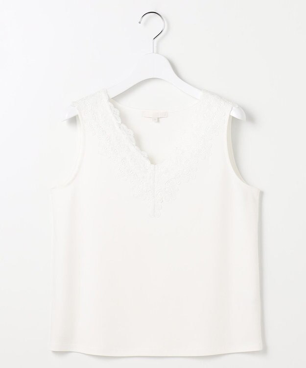 自由区 L コンパクトハイゲージレース タンクトップ オフ