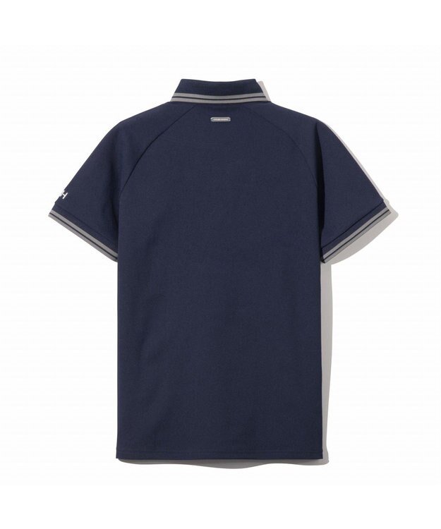 ZERO HALLIBURTON 【吸水速乾・UVケア】 ダブルラインベーシック鹿の子ポロシャツ ZHG-W5S4a 82977 ネイビー