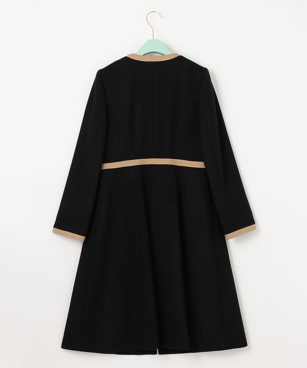 TOCCA MUSE ウールメルトンコート ブラック系8