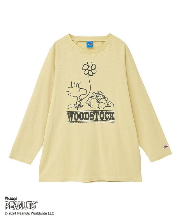 Green Parks ■ＦＲＵＩＴ×ＰＥＡＮＵＴＳ　ロングＴＥＥ Yellow
