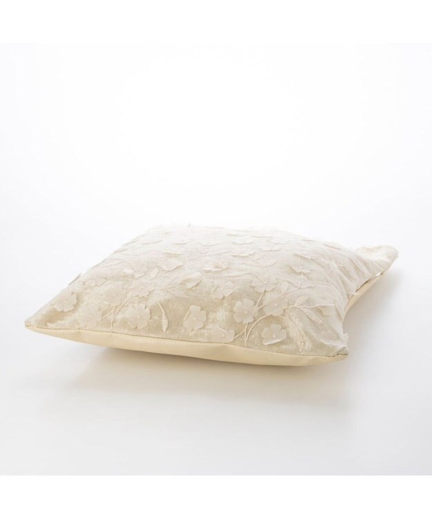 UNBILLION カシュカシュ cachechche / チュールフラワーシンプルトート アイボリー