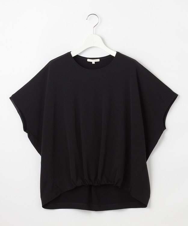 自由区 S 【接触冷感・UVカット・吸水速乾・抗菌防臭・洗える】ハイカウントフォルム Tシャツ ブラック