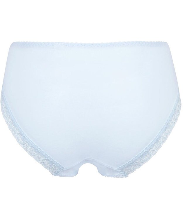 Wing ショーツ KB2060とペア 綿混素材（身生地部） やさしいはきごこち ナチュラルアップブラ はきこみ丈あさめ KF3360 ウイング／ワコール ホワイト