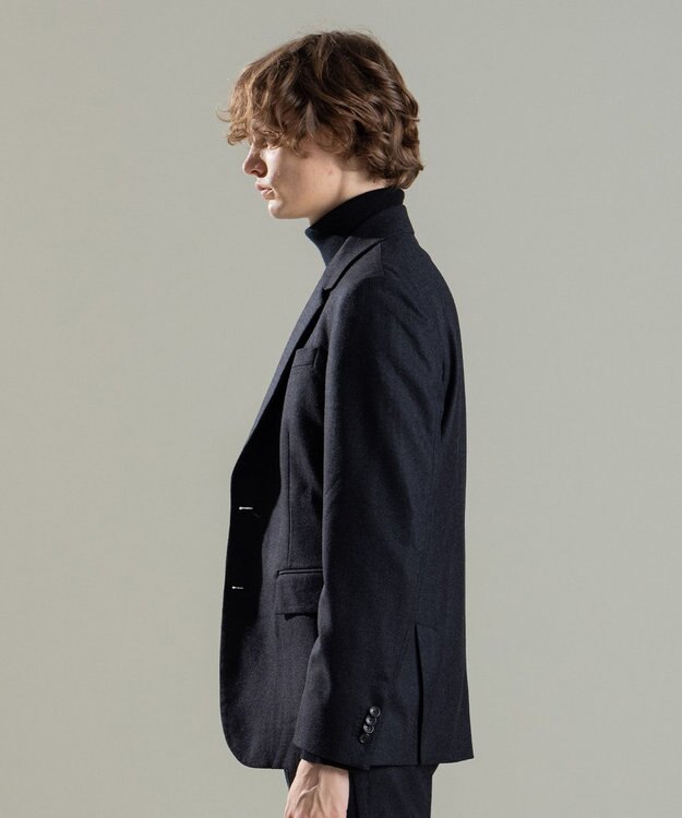 JOSEPH HOMME FINE FLANNEL JACKET グレー系