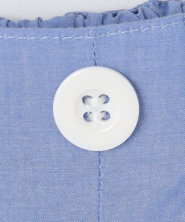 組曲 KIDS 【110-140㎝】シャンブレー ショートパンツ サックスブルー系