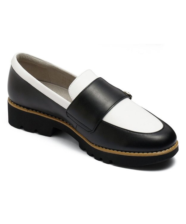 ASICS WALKING ペダラ レディース 2E 3.0cmヒール ブラック系