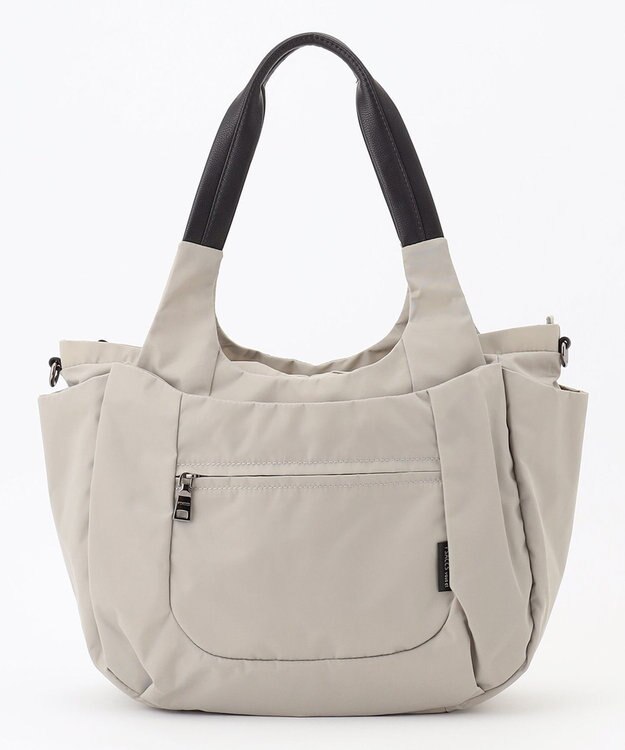 Y'SACCS 【Y’SACCS vous et】ラウンド2WAYトート ライトグレー