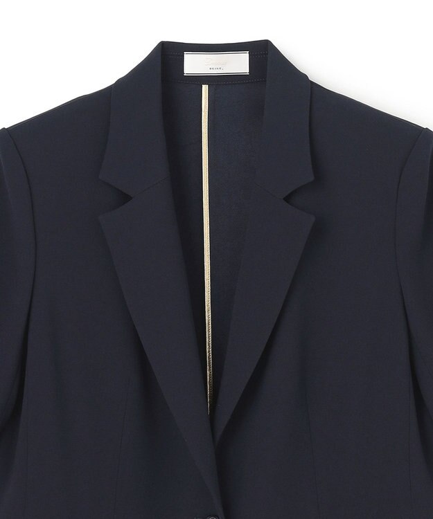BEIGE， 【Lsize・セットアップ対応】CINDY / ハーフスリーブジャケット Navy