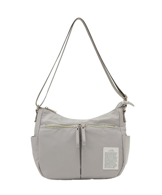 Green Parks ａｎｄｍｉｋｋａ．１０ポケットショルダーバッグ Light Beige