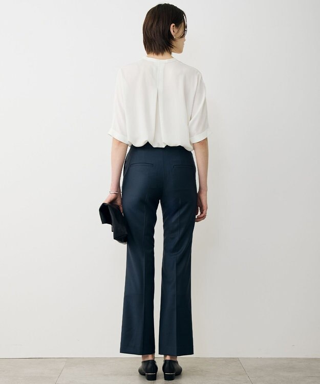 ICB 【新色追加・セットアップ対応】Bahariye セミフレアパンツ ダークグリーン系