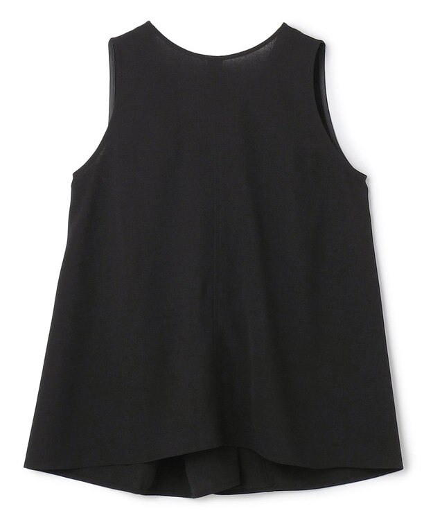 uncrave ドライタッチトロ ツイストトップス ブラック