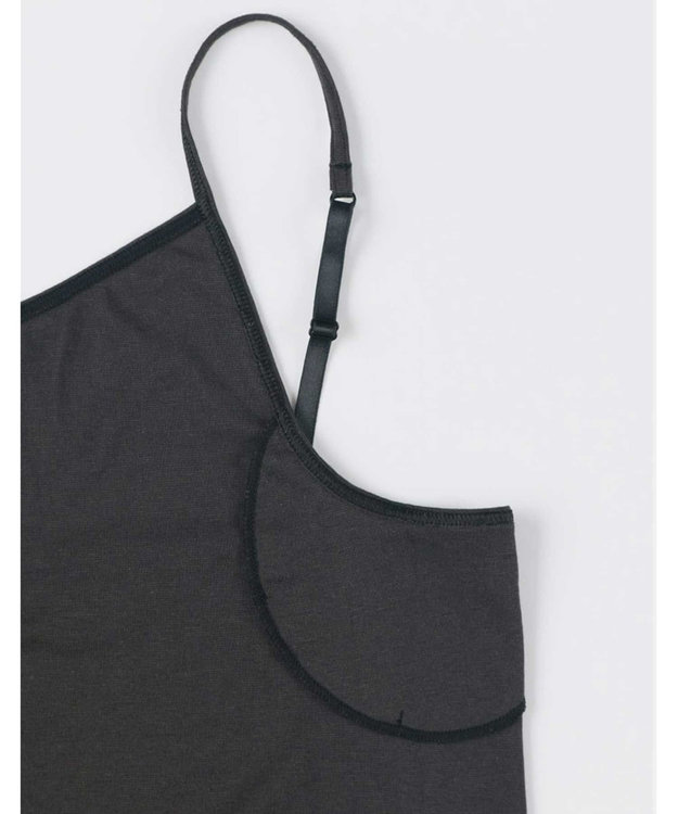 une nana cool オーガニックコットン 汗とりパッド付きキャミソール BL