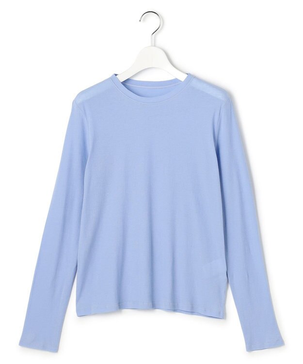 23区 【先行予約】シアーフライス レイヤード ロンTEE スカイブルー系