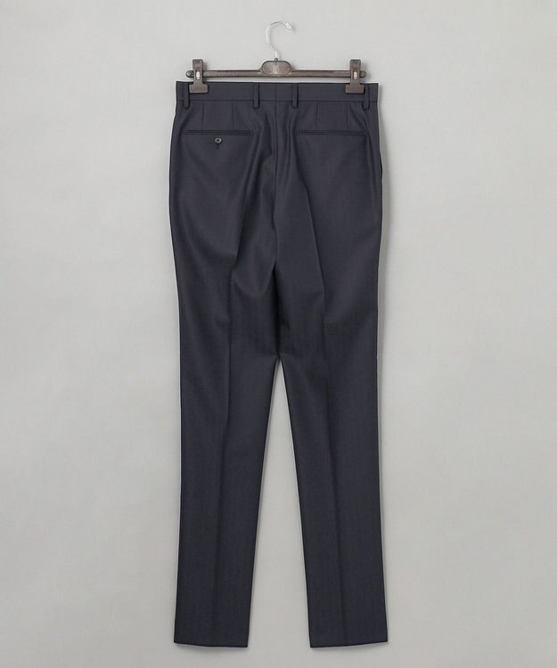 GOTAIRIKU 希少/五大陸限定【御幸毛織】コンパクトヤーン×SUPER120'sWOOL　グレー（ペーパープレス加工） グレー系1