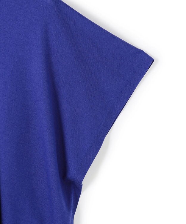 23区 S 【洗える】コンパクトウール マルチウェイ ニットポンチョ ブルー系