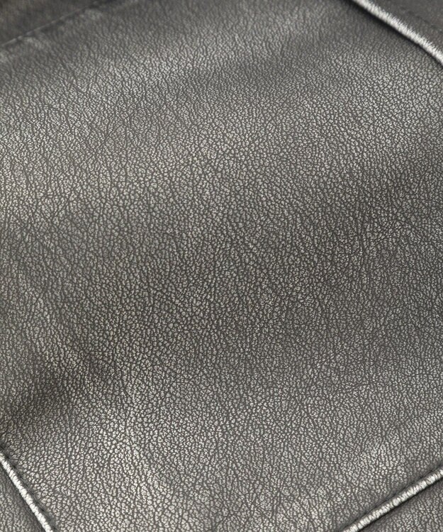 Green Parks ・ＥＬＥＮＣＡＲＥ　ＤＵＥ　フェイクレザーブルゾン Black