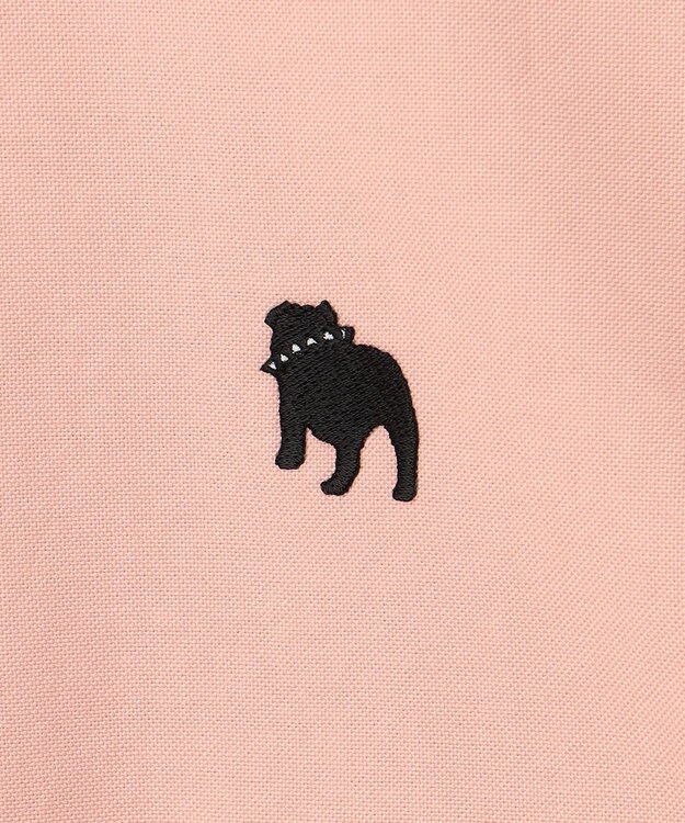 J.PRESS MEN 【大人気バックブル】バンドカラー オックスフォードシャツ ピンク系