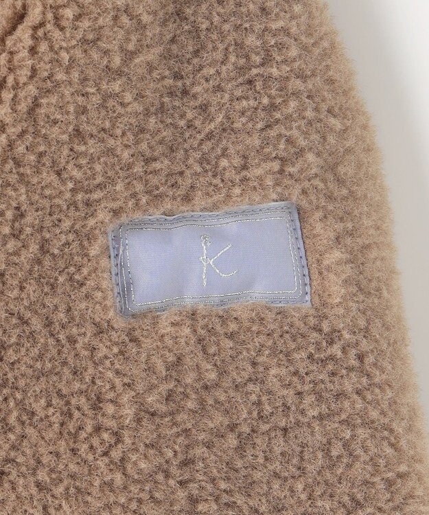 組曲 KIDS 【150-170㎝】スライバー ピーコート ブラウン