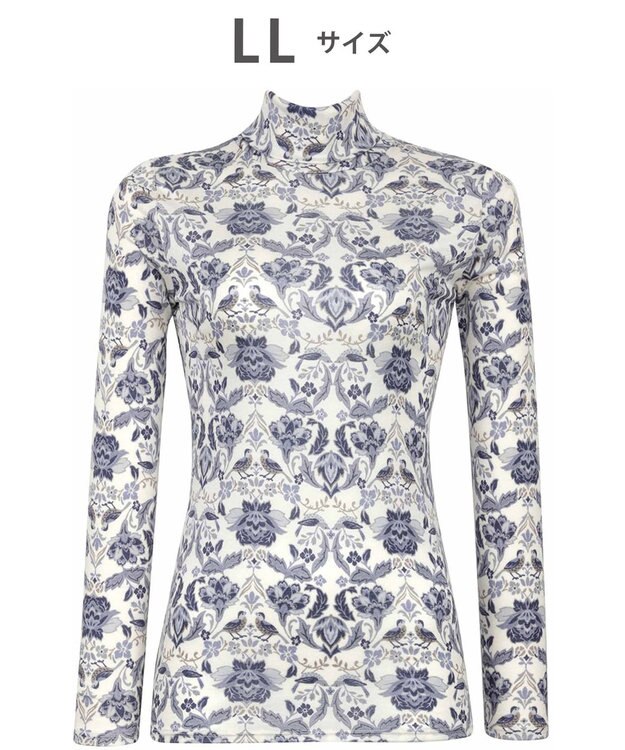 WACOAL あったかTシャツ あったかインナー アウターとしても利用可 保温性 ハイネック 10分袖 長袖 レディース CLD726 /ワコール ベージュ