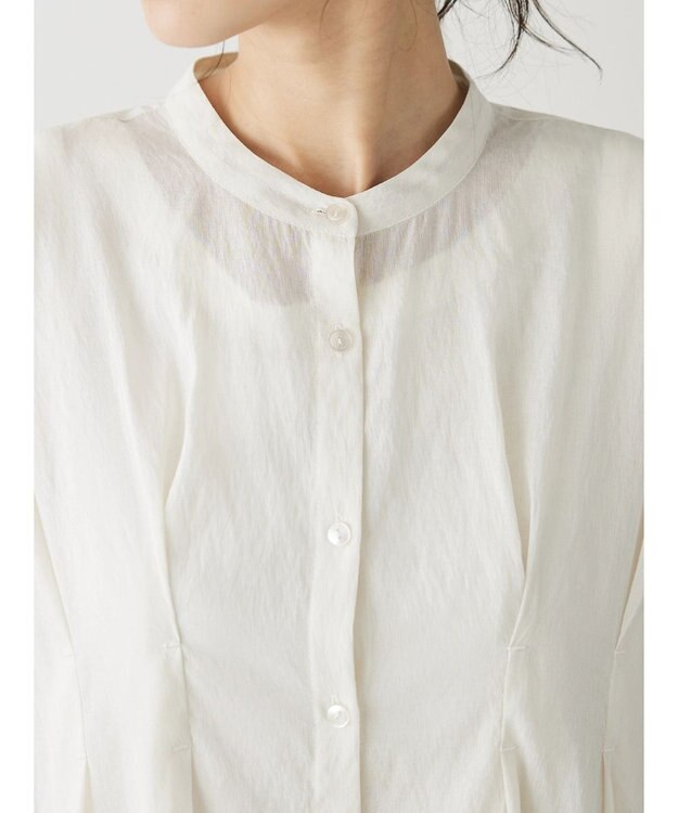 CRAFT STANDARD BOUTIQUE ウ゛ィンテージボイルタックチュニック Off White