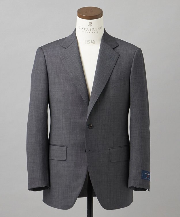 GOTAIRIKU 【Ermenegildo Zegna】TRAVELLER　スーツ（ライトグレー無地） ライトグレー系8