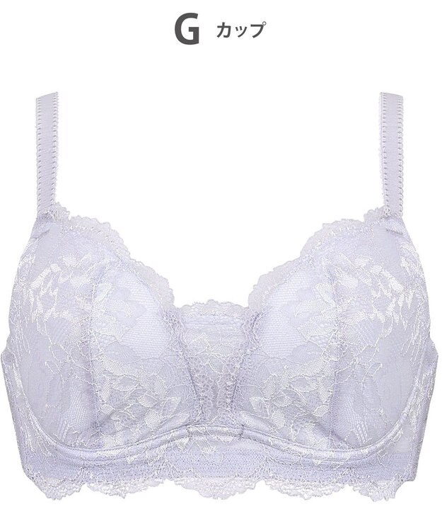 Wing Wing Lesiage 【1000シリーズ】 3/4カップブラ PB1001 ウイング／ワコール グレー