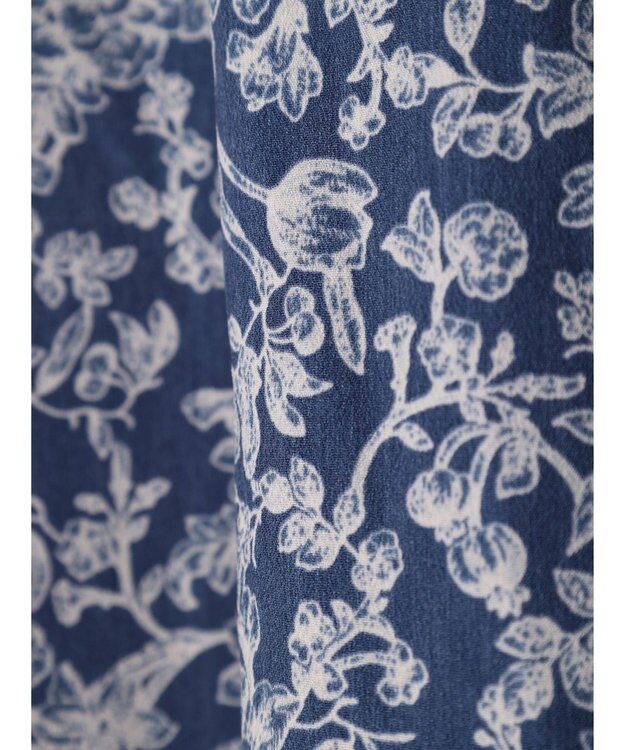 earth music&ecology 隠れウサギ柄パンツ Navy