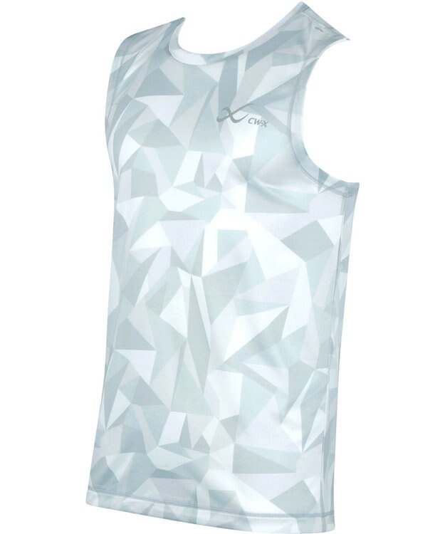 CW-X 【MEN】 CW-X アウター トップス ノースリーブ 吸汗速乾 UVカット率90％以上 DLO140 /ワコール シルバーグレー