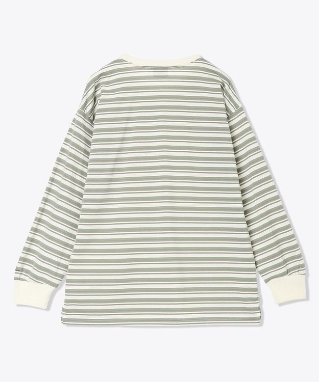 Columbia Columbia/ ウィメンズクラウドアベニューロングスリーブクルー /コロンビア Chalk Border