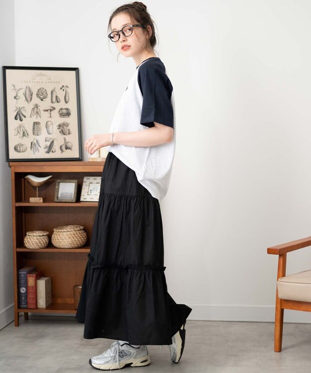 WEGO 【洗える/綿100%】USPOLOワンポイントTシャツ 柄5