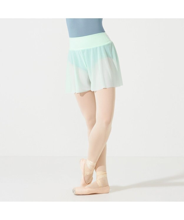 Chacott キュロットスカート アイスグリーン