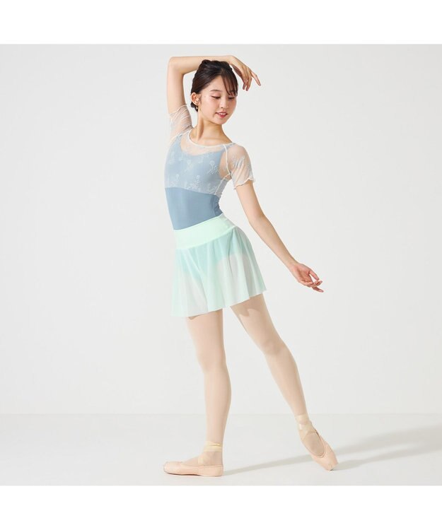 Chacott キュロットスカート アイスグリーン